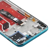 Huawei P40 Lite Uyumlu Lcd Ekran Dokunmatik SERVİS Orijinali ÇITALI YEŞİL + TAMİR SETİ - 2