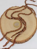 Hematit Taşı Yıldız Şekilli 2.5*6mm Dizi (56044) - 3