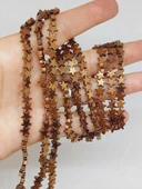 Hematit Taşı Yıldız Şekilli 2.5*6mm Dizi (56044) - 2