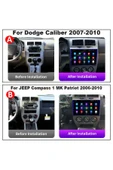 NAVMİNA JEEP Compass Patriot Doge Caliber 2007-2009 Uyumlu 9 inç 6-128 GB Multimedya thumbnail 1