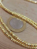 Hematit Taşı Rondela Faset Kesim 2*3.5mm Dizi (56062) thumbnail 2