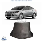Ford Focus 3 Sedan Cepli (ince Stepne) 2011 - 2014 Bagaj Havuzu - 1