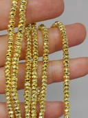 Hematit Taşı Rondela Faset Kesim 2*3.5mm Dizi (56062) thumbnail 1