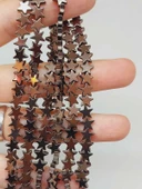 Hematit Taşı Yıldız Şekilli 2.5*6mm Dizi (56048) - 1