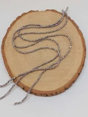 Hematit Taşı Rondela Faset Kesim 2*2.5mm Dizi (56058) thumbnail 3