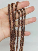 Hematit Taşı Kare Şekilli 1*4mm Dizi (56056) thumbnail 4