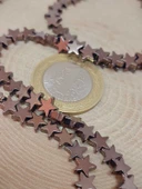 Hematit Taşı Yıldız Şekilli 2.5*6mm Dizi (56048) - 4