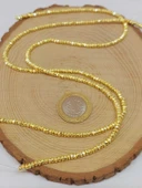 Hematit Taşı Rondela Faset Kesim 2*3.5mm Dizi (56062) thumbnail 5