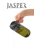 Jasper Qlux JPR-0124 2'li Cam Yağdanlık 500 ml Yağ Sirke Sürahisi Sirkelik - 2