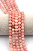 Pembe Opal Doğaltaş Dizi 8 mm Küre Kesim thumbnail 1