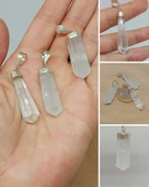 Akuamarin Taşı 925 Ayar Gümüş Aparatlı Kolye Ucu (55758) thumbnail 1