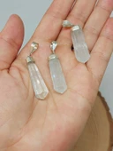 Akuamarin Taşı 925 Ayar Gümüş Aparatlı Kolye Ucu (55758) thumbnail 2