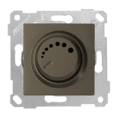 Mutlusan Rita Antrasit Mekanizma + Tuş RL Işıklı Dimmer 600W MUT-2200 440 0286 - 1