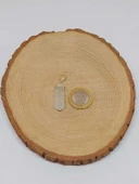 Akuamarin Taşı 925 Ayar Gümüş Aparatlı Kolye Ucu (55758) thumbnail 8