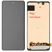 Samsung Galaxy A71 - SM-A715 Uyumlu Lcd Ekran Dokunmatik SERVİS Orijinali - 1