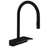 Hansgrohe Aquno Select M81 Eviye Bataryası 170 Spiralli 3jet sBox Satin Siyah 73831670 - 1