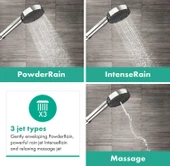 Hansgrohe Pulsify 3Jet El Duşu Krom 24110000 - 10