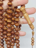 Mango Ağacı Sığırcık Kesim 99luk Tesbih 9*9.5mm (55808) thumbnail 2