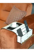 ARKITEKT EX Katlanır Portatif Koltuk Başı Kumandalık Hazneli Yan Sehpa - 2