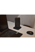 ARKITEKT EX Ahşap Telefon Tutucu Siyah - 1