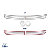 Vw Crafter Krom Kaput Havalandırma Çerçeve 2 Parça 2012-2017 Arası P.Çelik thumbnail 2