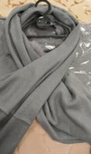 Angora Ponponlu Şal 60x180 -  Gri - 1