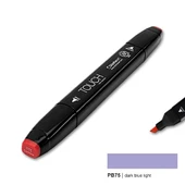 TOUCH TWIN MARKER PB75 DARK BLUE LIGHT - 1