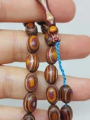 Kafur Ağacı Badem Kesim 33lük Tesbih 6.5*9mm (55830) thumbnail 2