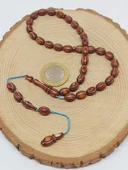 Kafur Ağacı Badem Kesim 33lük Tesbih 6.5*9mm (55830) thumbnail 6