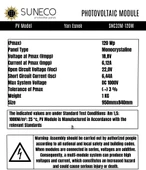 Suneco 120 Watt Yarı Esnek Güneş Paneli Half Cut Monokristal Solar Güneş Paneli 12VOLT Karavan - 2