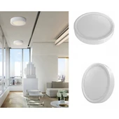 Maxled 6W Yuvarlak Sıva Üstü Led Panel 3000K Günışığı - 4