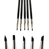 Art tuval Kauçuk Uçlu Fırça Seti 5 Li İnce A6239 thumbnail 2
