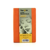 Tigertint Sketch Book Sert Kapaklı Eskiz Defteri 140 gr A5 80 yaprakTuruncu thumbnail 2