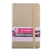 Talens Art Creation Sketch Book Eskiz Defteri 80 Yaprak 140 g 9x14 cm White Gold - 1