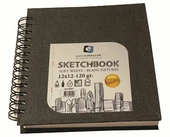 Alex Schoeller Sketch Book Eskiz Defteri 12x12 cm 120 g 70 Yaprak - 1