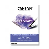 Canson Graduate Mixed Media White A5 200 g 20 Yaprak thumbnail 1