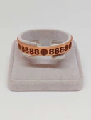 Yaşam Çiçeği Sembollü Sayı Sekanslı Bakır Bileklik (55688) thumbnail 2