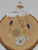 Kelebek Sembollü Selenit Taşlı Güneş Kapanı (55870) thumbnail 5