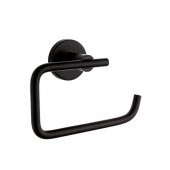 Mira Serisi Paslanmaz Mat Siyah Wc Kağıtlık Tuvalet Kağıtlığı - 1