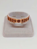 Yaşam Çiçeği Sembollü Sayı Sekanslı Bakır Bileklik (55690) thumbnail 2