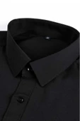 3'lü  Slim Fit Kravatlık Uzun Kol Kolay Ütü Nefes Alan Dört Mevsim Slim Fit Erkek Gömlek - 2