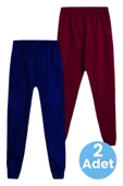Çocuk Unisex Beli Lastikli Jogger Eşofman Altı 2'li Set - 5