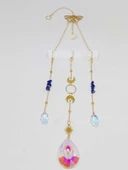 Kelebek Sembollü Selenit Taşlı Güneş Kapanı (55870) thumbnail 2