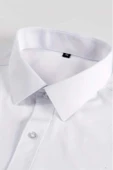 Slim Fit Kravatlık Uzun Kol Kolay Ütü Nefes Alan Dört Mevsim Slim Fit Erkek Gömlek - 2