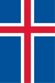 İzlanda Gönder Bayrağı  100x150 cm. thumbnail 2