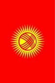 Kırgızistan Gönder Bayrağı  70x105 cm thumbnail 8
