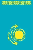 Kazakistan Bayrağı  30x45 cm. thumbnail 8