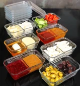Paşabahçe Frigo Bölmeli Cam Saklama Kabı Kahvaltılık 96764 - 1