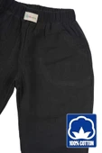 Unisex 4 Kat Müslin Kumaş %100 Organik Pamuklu Çocuk Pantolon - 5