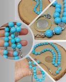 Turkuaz Taşı 33lük Tesbih 10mm (54348) thumbnail 1